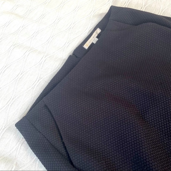 Lauren Conrad Simple Black textured mini Skirt - Picture 3 of 13